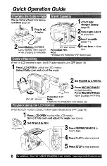 Preview for 8 page of Panasonic Palmcoder PalmSight PV- L571 Operating Instructions Manual