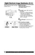 Preview for 28 page of Panasonic Palmcoder PalmSight PV- L571 Operating Instructions Manual