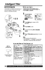 Preview for 30 page of Panasonic Palmcoder PalmSight PV- L571 Operating Instructions Manual