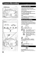 Preview for 18 page of Panasonic Palmcoder PV-53D Operating Instructions Manual