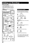 Preview for 34 page of Panasonic Palmcoder PV-53D Operating Instructions Manual