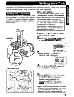 Preview for 11 page of Panasonic Palmcoder PV-D407 Operating Instructions Manual