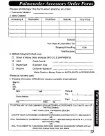 Preview for 37 page of Panasonic Palmcoder PV-D407 Operating Instructions Manual