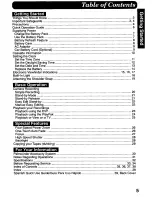 Preview for 5 page of Panasonic Palmcorder IQ PV-A286 User Manual