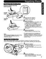 Preview for 7 page of Panasonic Palmcorder IQ PV-A286 User Manual