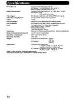 Preview for 32 page of Panasonic Palmcorder IQ PV-A286 User Manual