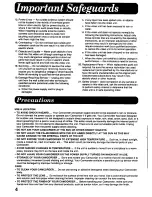 Preview for 4 page of Panasonic Palmcorder IQ PV-A296 User Manual