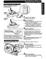 Preview for 7 page of Panasonic Palmcorder IQ PV-A296 User Manual