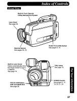 Preview for 37 page of Panasonic Palmcorder IQ PV-A296 User Manual