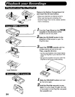 Preview for 24 page of Panasonic Palmcorder IQ PV-A306 User Manual