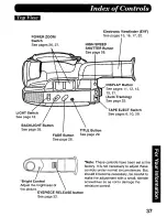 Preview for 37 page of Panasonic Palmcorder IQ PV-A306 User Manual