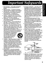 Preview for 3 page of Panasonic Palmcorder IQ PV-A396 Operating Instructions Manual