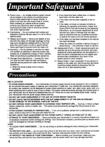 Preview for 4 page of Panasonic Palmcorder IQ PV-A396 Operating Instructions Manual