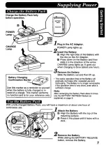 Preview for 7 page of Panasonic Palmcorder IQ PV-A396 Operating Instructions Manual