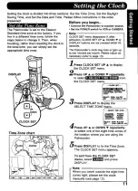 Preview for 11 page of Panasonic Palmcorder IQ PV-A396 Operating Instructions Manual