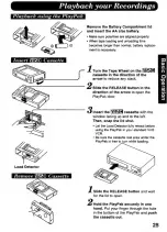 Preview for 25 page of Panasonic Palmcorder IQ PV-A396 Operating Instructions Manual