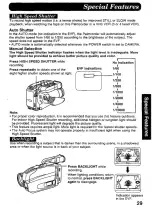 Preview for 29 page of Panasonic Palmcorder IQ PV-A396 Operating Instructions Manual