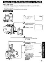 Preview for 39 page of Panasonic Palmcorder IQ PV-A396 Operating Instructions Manual