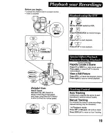 Preview for 19 page of Panasonic Palmcorder IQ PV-IQ304 Operating Instructions Manual