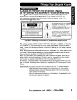 Preview for 3 page of Panasonic Palmcorder PalmSight PV-DV910 Operating Instructions Manual