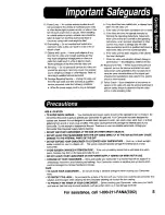 Preview for 5 page of Panasonic Palmcorder PalmSight PV-DV910 Operating Instructions Manual