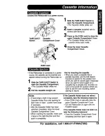 Preview for 13 page of Panasonic Palmcorder PalmSight PV-DV910 Operating Instructions Manual