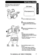 Preview for 7 page of Panasonic Palmcorder PalmSight PV-DV910 Operating Manual