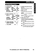 Preview for 19 page of Panasonic Palmcorder PalmSight PV-DV910 Operating Manual