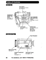 Preview for 64 page of Panasonic Palmcorder PalmSight PV-DV910 Operating Manual