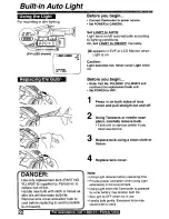 Preview for 22 page of Panasonic Palmcorder Palmsight PV-L550 Operating Manual