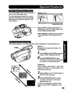 Preview for 25 page of Panasonic Palmcorder PV-A226 User Manual