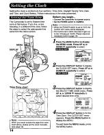 Preview for 14 page of Panasonic Palmcorder PV-A228 User Manual