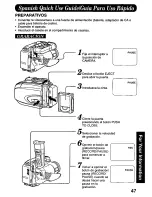 Preview for 47 page of Panasonic Palmcorder PV-A228 User Manual