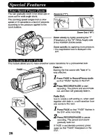 Preview for 26 page of Panasonic Palmcorder PV-A286 User Manual