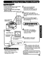 Preview for 29 page of Panasonic Palmcorder PV-A286 User Manual