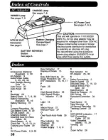 Preview for 38 page of Panasonic Palmcorder PV-A286 User Manual