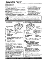 Preview for 11 page of Panasonic Palmcorder PV-D301 Operating Manual