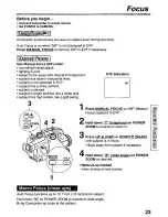 Preview for 24 page of Panasonic Palmcorder PV-D301 Operating Manual