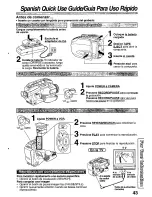 Preview for 44 page of Panasonic Palmcorder PV-D301 Operating Manual