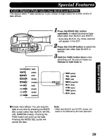 Preview for 29 page of Panasonic Palmcorder PV-D407 User Manual