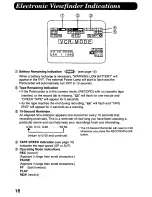 Preview for 16 page of Panasonic Palmcorder PV-D427 User Manual