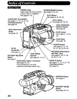 Preview for 44 page of Panasonic Palmcorder PV-D427 User Manual