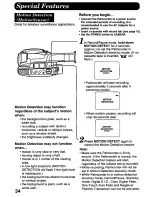 Preview for 34 page of Panasonic Palmcorder PV-D476 User Manual