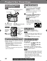 Preview for 28 page of Panasonic Palmcorder PV-DV401 Operating Manual