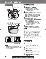 Preview for 40 page of Panasonic Palmcorder PV-DV401 Operating Manual