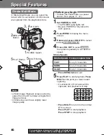 Preview for 46 page of Panasonic Palmcorder PV-DV401 Operating Manual