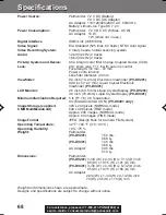 Preview for 68 page of Panasonic Palmcorder PV-DV401 Operating Manual