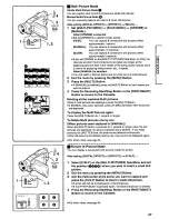 Preview for 27 page of Panasonic Palmcorder PV-DV951 Operating Manual