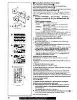 Preview for 32 page of Panasonic Palmcorder PV-DV951 Operating Manual