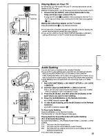 Preview for 33 page of Panasonic Palmcorder PV-DV951 Operating Manual